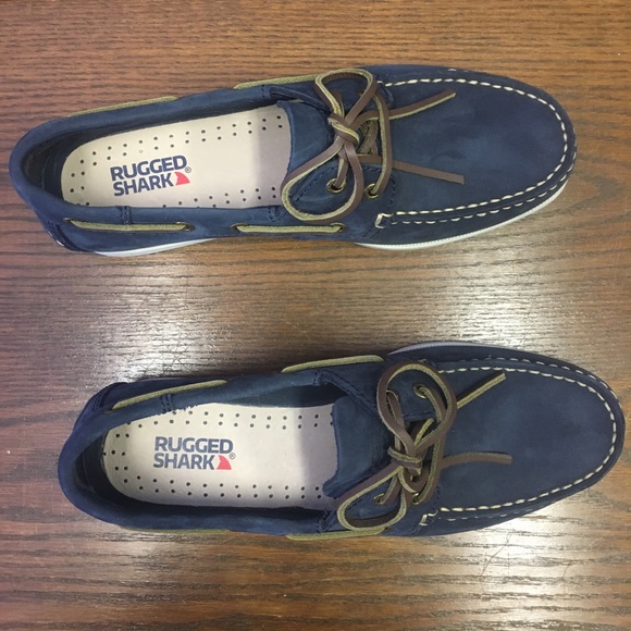 men's rugged shark classic boat shoes